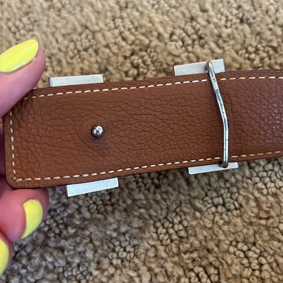 Hermes H Belt buckle and reversible leather strap - Picture 11 of 17